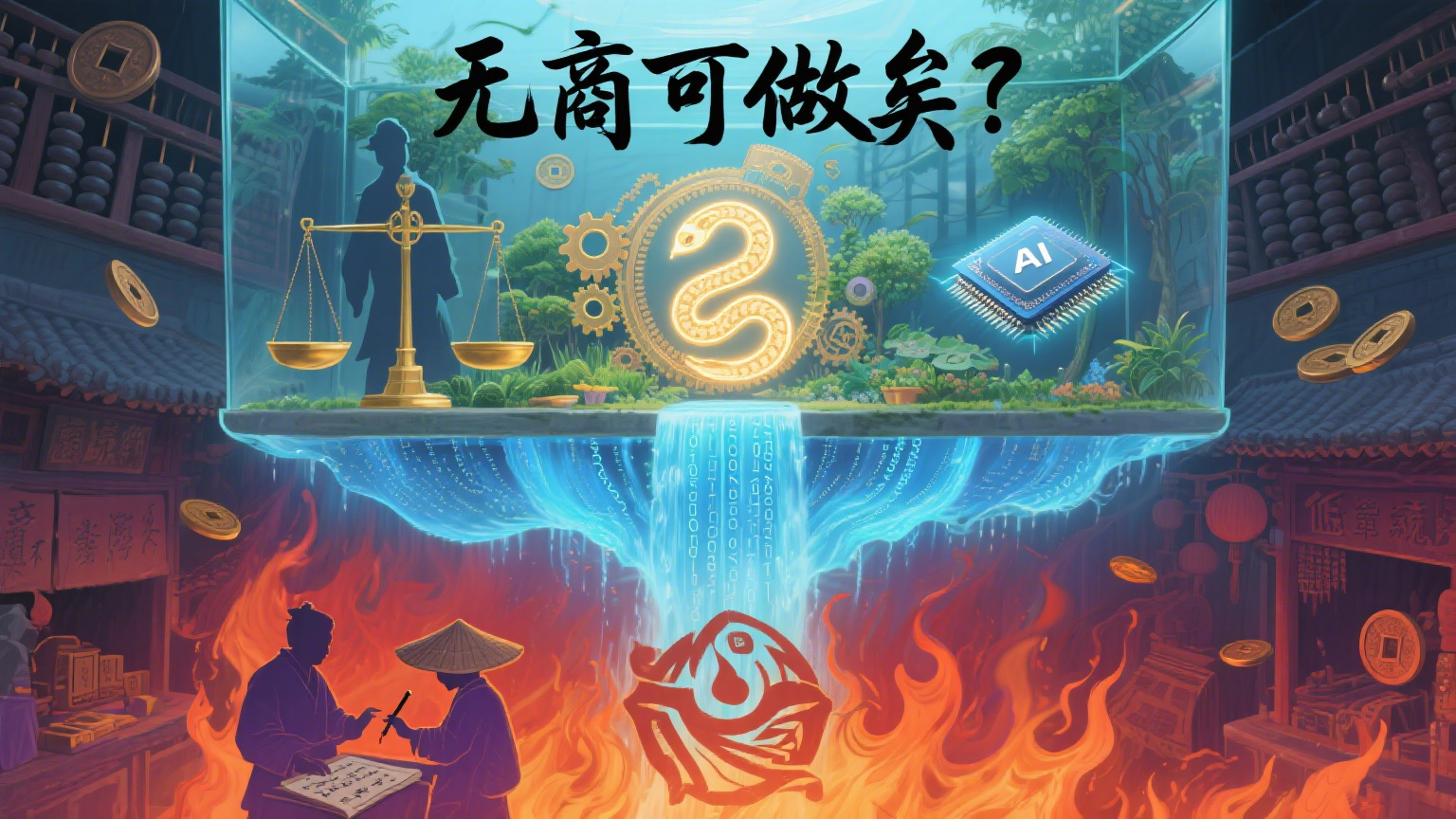 九紫离火与熵：AI时代的商业随想